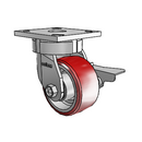 4.04189.939 BRK3 Colson Kingpinless Swivel Caster
