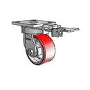 4.04189.941.7 MTG81 Colson Kingpinless Swivel Caster
