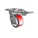 4.04189.945.7 MTG81 Colson Kingpinless Swivel Caster