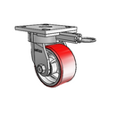 4.04189.949.7 MTG61 Colson Kingpinless Swivel Caster