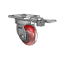 4.04189.9PC MTG81 Colson Kingpinless Swivel Caster