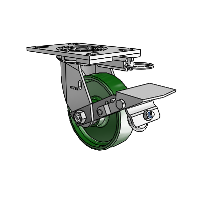 4.05109.111 MTG62 BRK1 Colson Swivel Caster