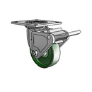 4.05109.115 MTG4 BRK2 Colson Swivel Caster
