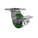 4.05109.119 MTG4 BRK1 Colson Swivel Caster