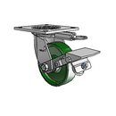 4.05109.119 MTG54 BRK1 Colson Swivel Caster