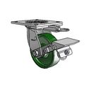 4.05109.119 MTG64 BRK1 Colson Swivel Caster