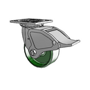 4.05109.139 BRK4 Colson Swivel Caster
