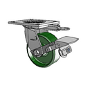 4.05109.139 MTG64 BRK1 Colson Swivel Caster