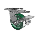 4.05109.231 MTG51 BRK1 Colson Swivel Caster