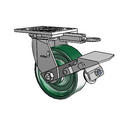 4.05109.231 MTG61 BRK1 Colson Swivel Caster