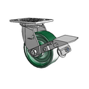4.05109.235 BRK1 Colson Swivel Caster