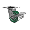 4.05109.239 MTG4 BRK1 Colson Swivel Caster