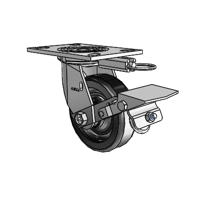 4.05109.315 MTG52 BRK1 Colson Swivel Caster