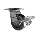 4.05109.335 BRK1 Colson Swivel Caster