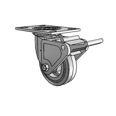 4.05109.441 MTG2 BRK2 Colson Swivel Caster