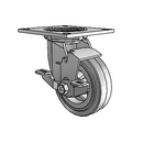4.05109.441 MTG4 BRK7 Colson Swivel Caster