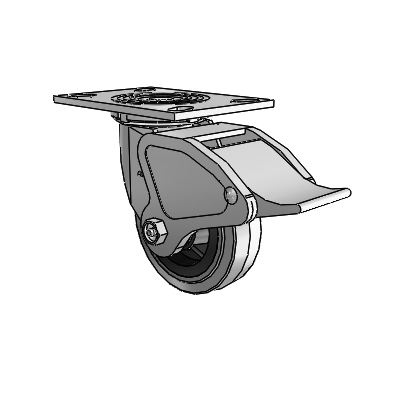 4.05109.449 COND MTG2 BRK4 Colson Swivel Caster