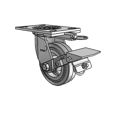 4.05109.449 MTG62 BRK1 Colson Swivel Caster