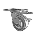 4.05109.451 MTG52 BRK3 WB11 Colson Swivel Caster