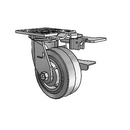 4.05109.451 SS BRK3 MTG81 WB11 Colson Stainless Steel Swivel Caster