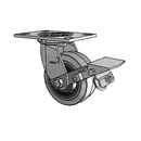 4.05109.455 COND MTG2 BRK1 Colson Swivel Caster