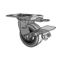 4.05109.455 COND MTG62 BRK1 Colson Swivel Caster