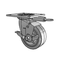 4.05109.455 MTG54 BRK7 Colson Swivel Caster