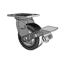 4.05109.459.2 BRK1 Colson Swivel Caster