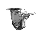 4.05109.459.2 SS BRK2 Colson Stainless Steel Swivel Caster