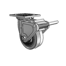 4.05109.459 COND SS BRK2 Colson Stainless Steel Swivel Caster