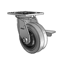 4.05109.459 COND SS BRK3 Colson Stainless Steel Swivel Caster