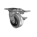 4.05109.459 COND SS BRK3 MTG81 Colson Stainless Steel Swivel Caster
