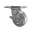 4.05109.459 MTG2 BRK7 Colson Swivel Caster