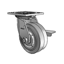 4.05109.459 SS BRK3 SEAL Colson Stainless Steel Swivel Caster