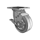 4.05109.459 SS BRK7 Colson Stainless Steel Swivel Caster