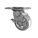4.05109.4E1 MTG2 BRK7 SEAL Colson Swivel Caster