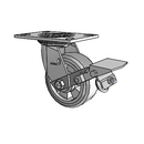 4.05109.4E5 MTG2 BRK1 SEAL Colson Swivel Caster