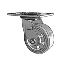 4.05109.4E9 MTG2 SEAL Colson Swivel Caster
