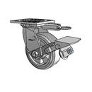 4.05109.4E9 MTG61 BRK1 Colson Swivel Caster