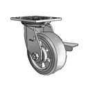 4.05109.4E9 SS BRK3 SEAL Colson Stainless Steel Swivel Caster