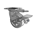 4.05109.4F5 MTG51 BRK1 Colson Swivel Caster