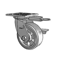 4.05109.4F9 MTG51 BRK3 Colson Swivel Caster