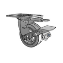 4.05109.4P5 MTG52 BRK1 Colson Swivel Caster