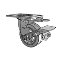 4.05109.4P5 MTG62 BRK1 Colson Swivel Caster