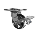 4.05109.535 MTG2 BRK1 SEAL Colson Swivel Caster
