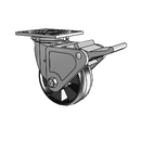 4.05109.539 BRK2 Colson Swivel Caster