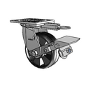 4.05109.539 MTG61 BRK1 Colson Swivel Caster