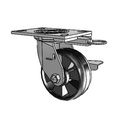 4.05109.539 MTG62 BRK3 Colson Swivel Caster