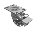 4.05109.559 MTG52 BRK1 Colson Swivel Caster