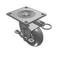 4.05109.559 MTG54 BRK7 Colson Swivel Caster